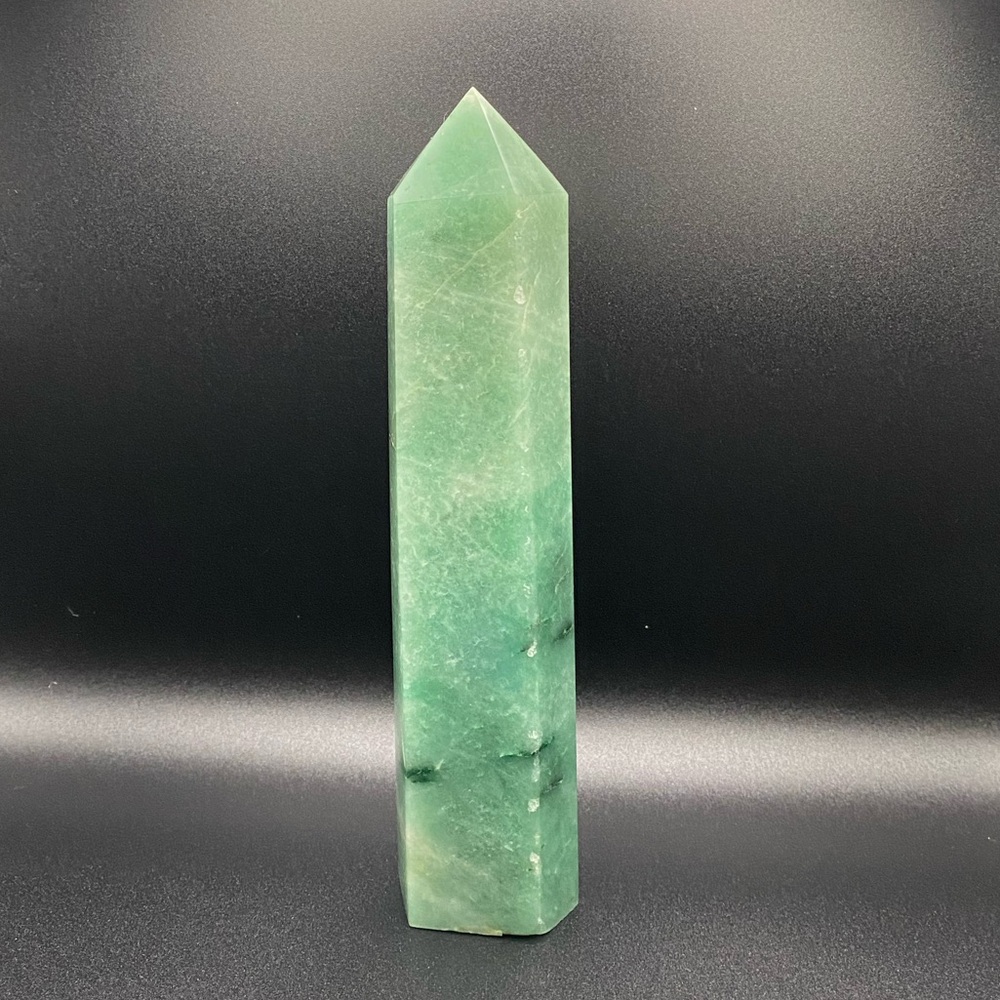 7.5 in Green Aventurine Tower